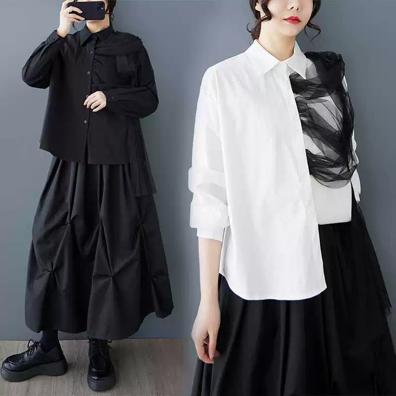 Spring retro design fashionable shirt