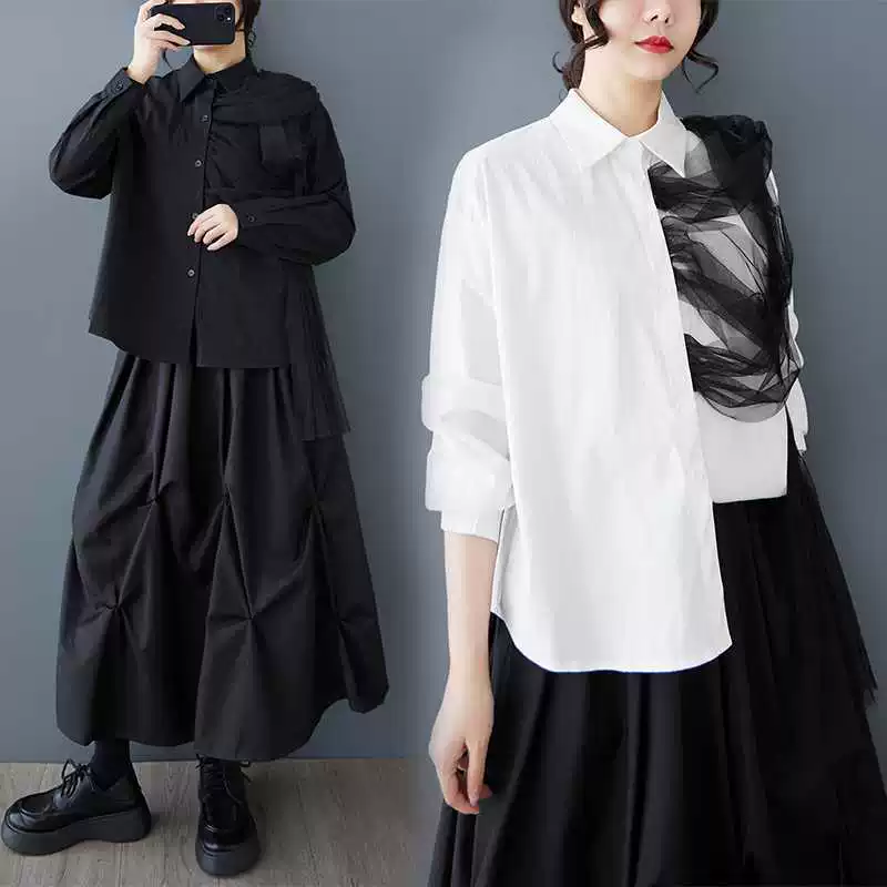 Spring retro design fashionable shirt