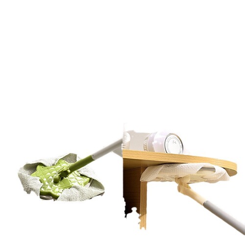 Face towel mop disposable wet wipes electrostatic dust removal paper household flat mini small mop dedicated hand wash free 