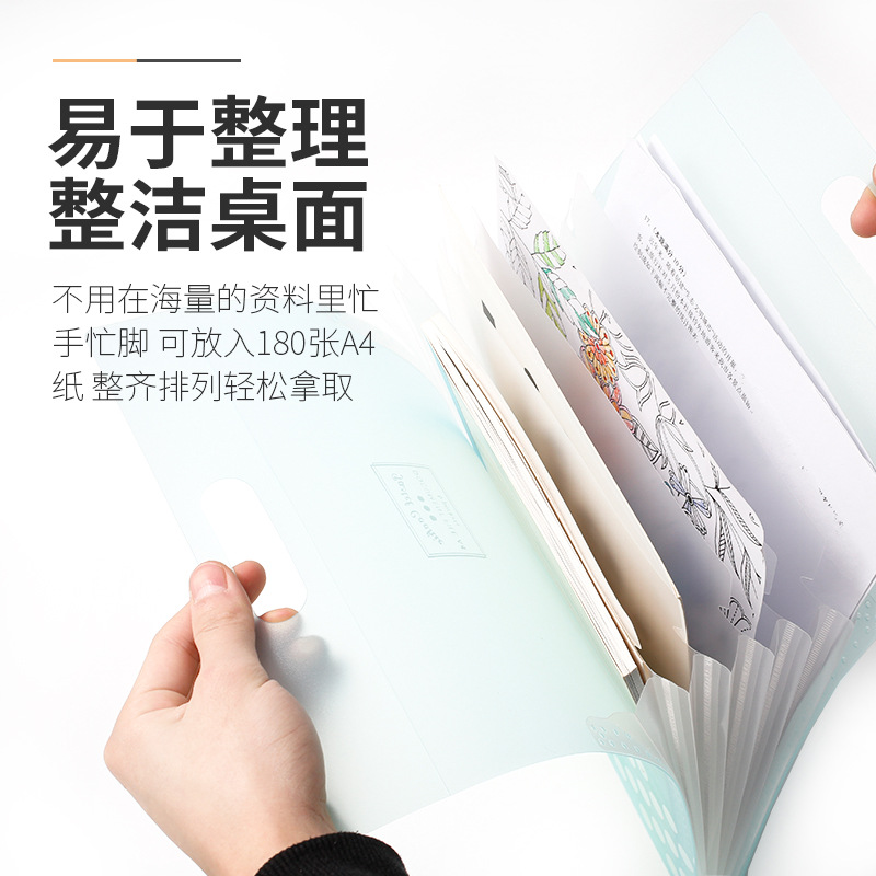 Japanese handheld organ, purse, multilayer folder