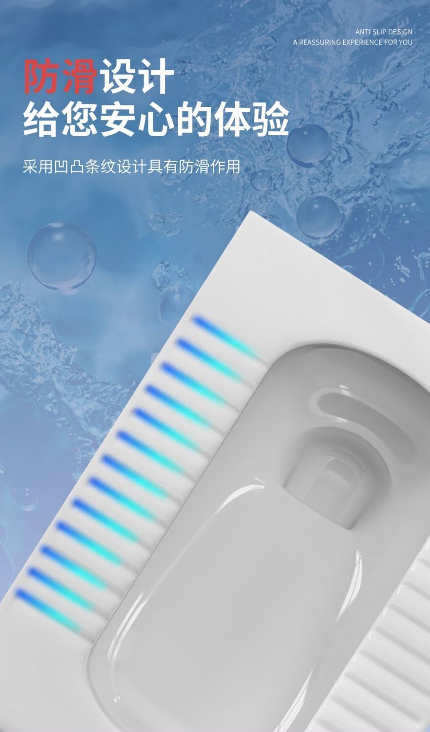 Monaco household ceramic squat toilet with water tank, complete set, squat pit, squat toilet, anti-odor toilet bowl, toilet pedal undefined