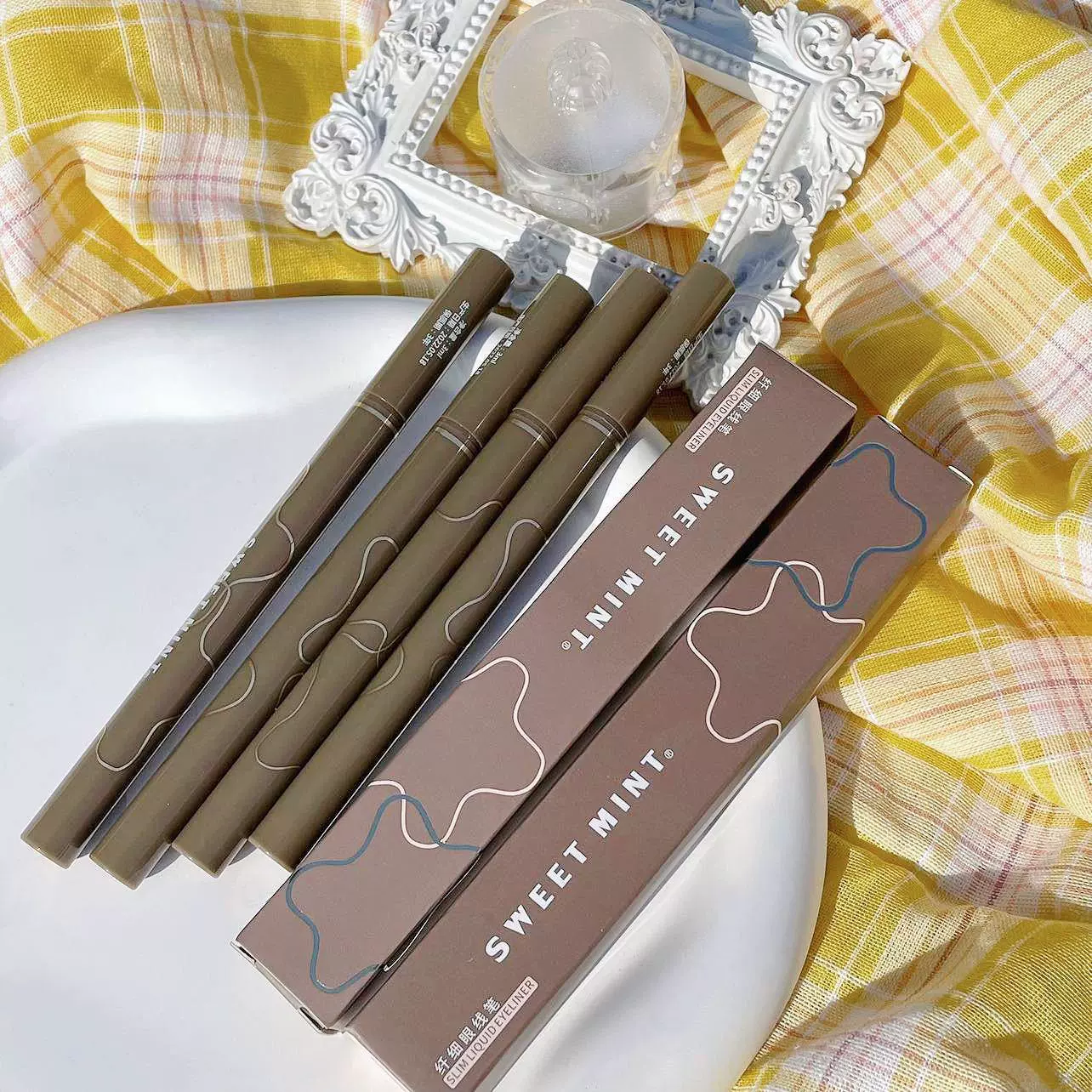 SWEET MINT0.05 жидкая ниточная ручка водостойкая быстрая сушка коричневый стойкий неразмазывающийся лайнер для женщин
