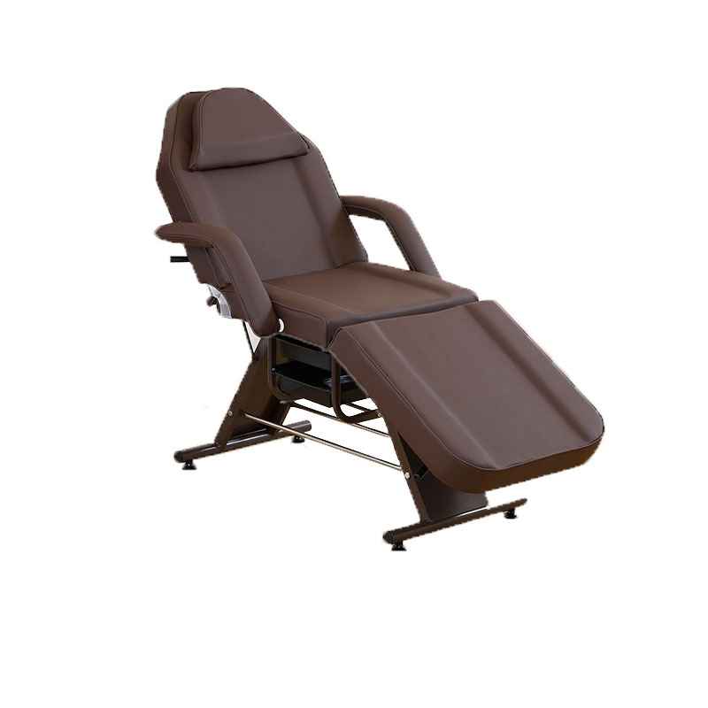 Cama de belleza especial para salón de belleza, cama de masaje multifuncional plegable de doble propósito, masaje, cama de tatuaje micro plástico, cama de bordado