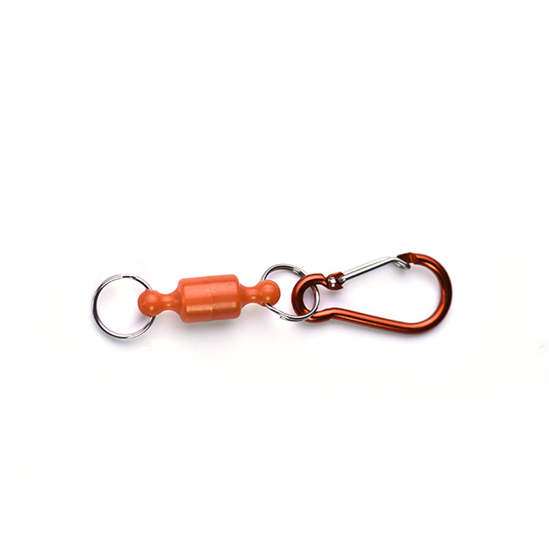 Hebilla de resorte de tamaño pequeño naranja tipo B