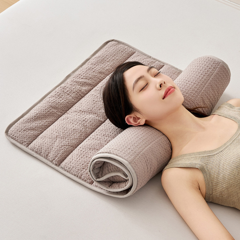 Towel Travel Pillow, Freely Adjustable Towel Pillow, Neck Pillow to Aid Sleep, Special Adult Anti-Arch Traction Cylinder Towel Travel Pillow, Freely Adjustable Towel Pillow, Neck Pillow to Aid Sleep, Special Adult Anti-Arch Traction Cylinder
