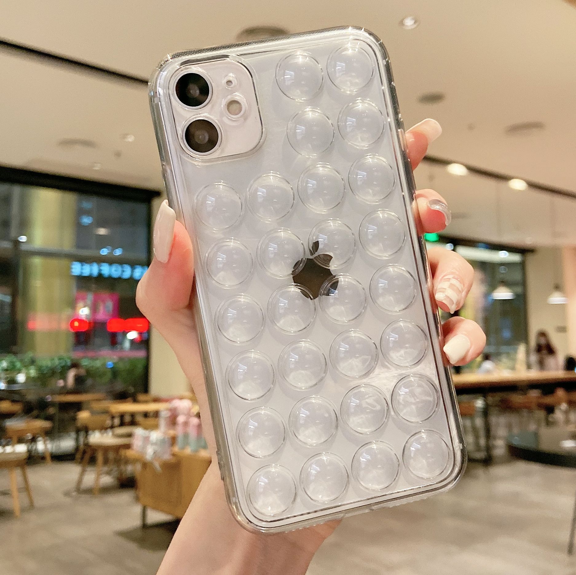 Bubble Decompression Lens All-inclusive Mobile Phone Case Wholesale Nihaojewelry display picture 10
