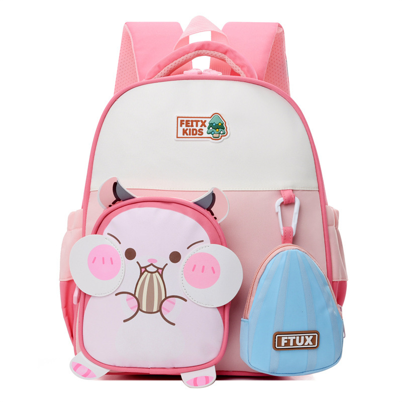 Mochila para niños nueva lindos dibujos animados 3 - 5 años de edad mochila para niños y niñas mochila para clases pequeñas mochila para jardín de infantes mochila 4
