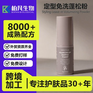 跨境热销头发丰盈粉高颅顶头发控油发质粉自然定型免洗蓬松粉OEM