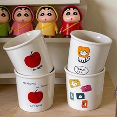 かわいいひっくり返しセラミックカップクリエイティブ小众カップコーヒーカップトースト子猫ミルク朝食カップ手握りマグカップ