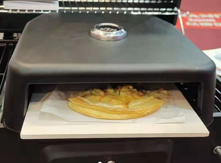 Soy una fábrica de chapa de hierro de acero inoxidable cordierita pizza estufa pizza pan pizza horno