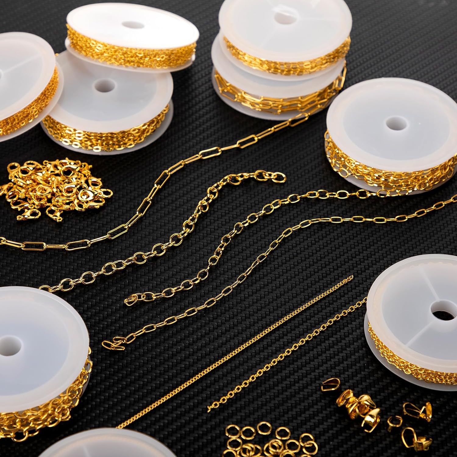 DIY Jewelry Accessories Classification 1 Set 3*5MM 6*8mm 7 * 12mm Iron Jewelry Accessories