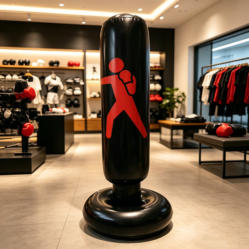 1.2m Boxeo Negro Columna