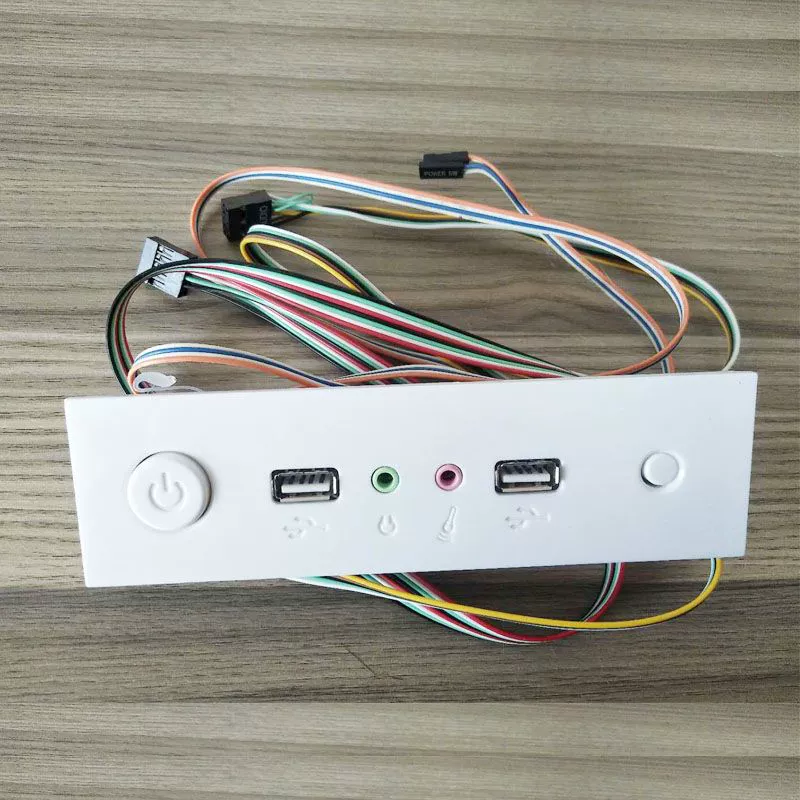 Светодиодная USB-лампа ACHD line панель для передней панели корпуса компьютера с блоком питания с передним переключением можно добавить 97 позиций оптического привода аудио