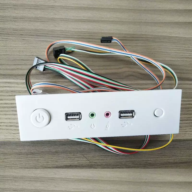 Светодиодная USB-лампа ACHD line панель для передней панели корпуса компьютера с блоком питания с передним переключением можно добавить 97 позиций оптического привода аудио