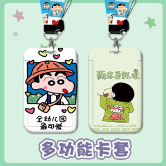 Student Card Set Bus Subway Rice Set Cartoon Crayon Shin-chan Card Set Citizen Card Factory Brand Work Pass Access Control Card Set
