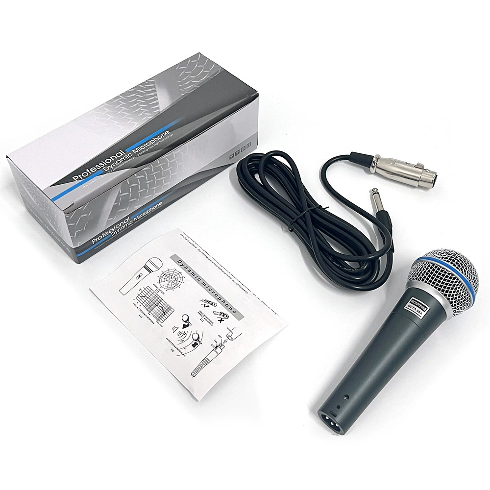 Metal handheld microphone