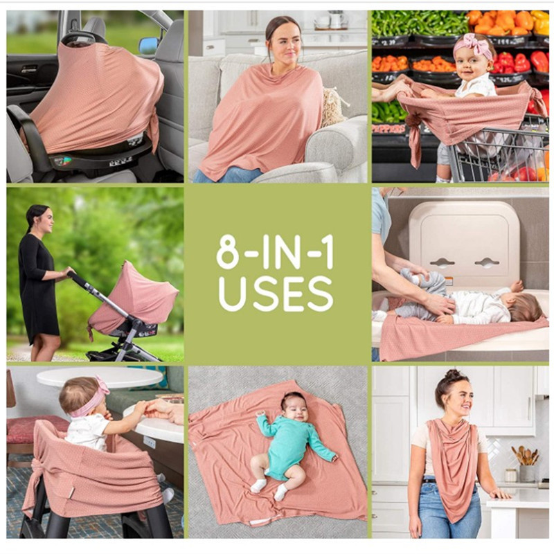Amazon Multifunctional Nursing Pouch Safety Seat Sunshade Wind Shield Baby Stroller Cover Breastfeeding Pouch