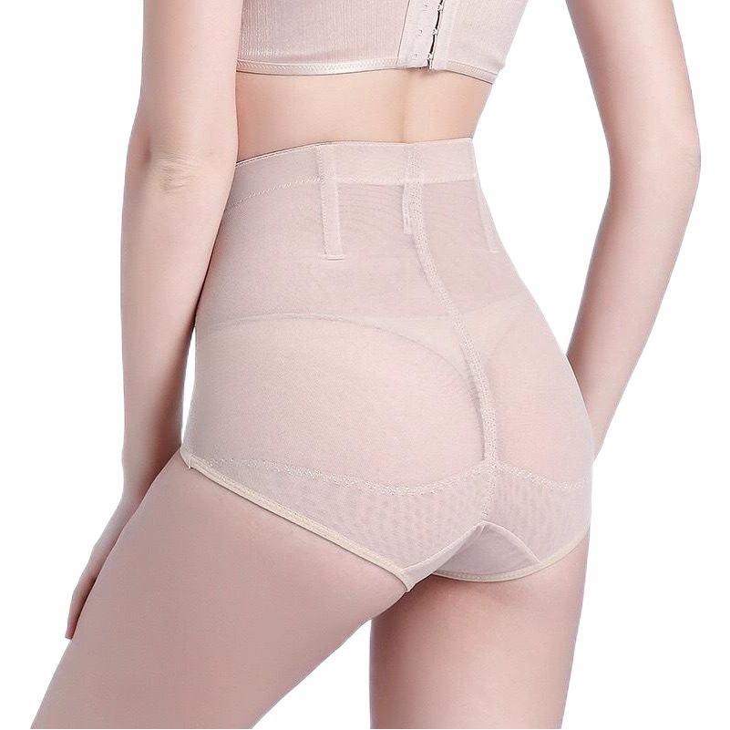 Трусики для живота со средней талией, женские послеродовые Трусики с высокой талией, формирующие талию, подтяжка бедер, маленькие трусики для живота, не скрученные