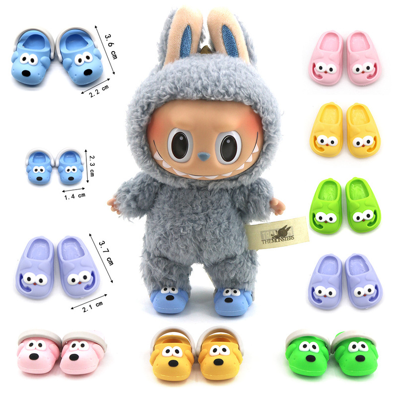 Bjd Mini Puppy Hole Shoes Bjd Slippers Sandals Labubu Big Fish Small Fish Dot Body Blvthe Small Cloth Bjd Mini Puppy Hole Shoes Bjd Slippers Sandals Labubu Big Fish Small Fish Dot Body Blvthe Small Cloth