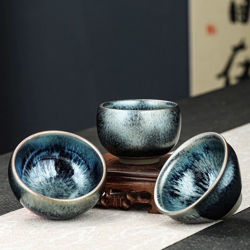 Настоящая чугунная чайная чашка, чайная чашка из печи Цзяньчжэнь, мастерская чашка, большая чашка Гуйсин, чайная миска, керамика оптом.