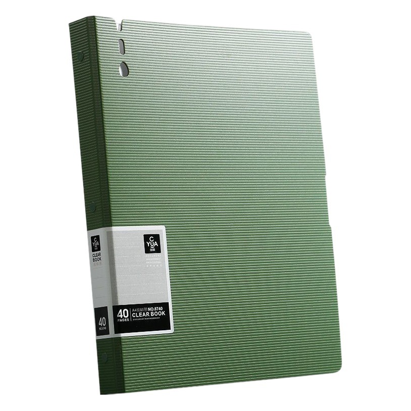 Libro DE DATOS engrosados de múltiples capas A4 Insertar carpeta de archivos bolsa de almacenamiento de papel de prueba examen de embarazo libro de almacenamiento carpeta transparente Carpeta de espectro