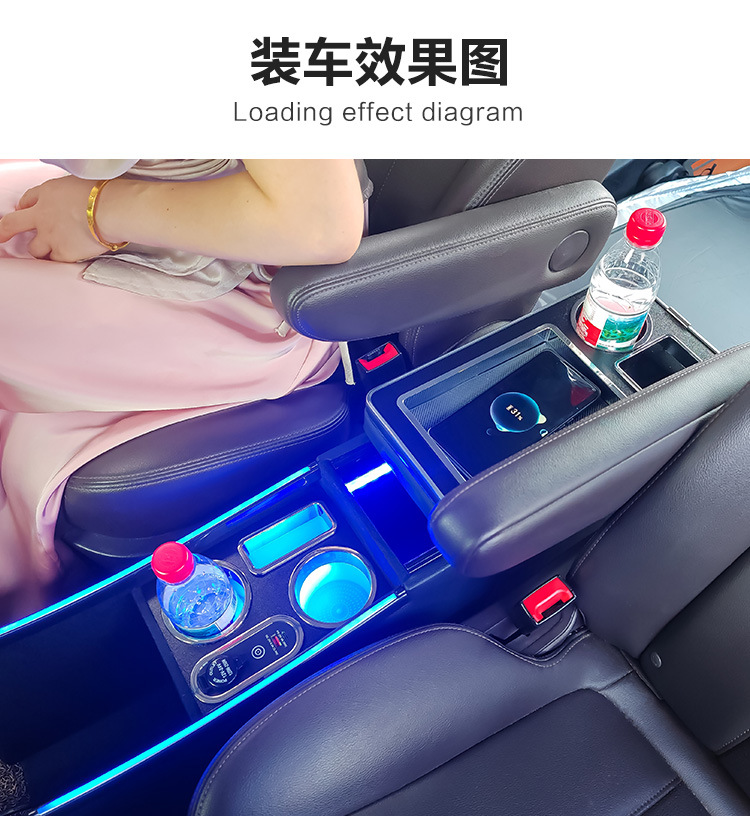 Suitable for Toyota Noah/Voxy Central Armrest Box 70 Series 80 Series 90 Series 95 Series Storage Box Console