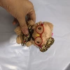 Black leather leopard print KT plus red