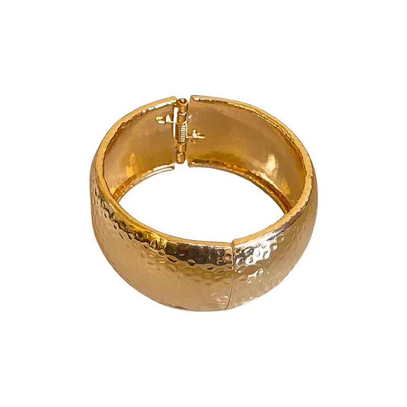 Pulsera de metal brillante irregular transfronteriza moda pulsera simple europea y americana diseño exagerado personalizado sentido de la joyería al por mayor