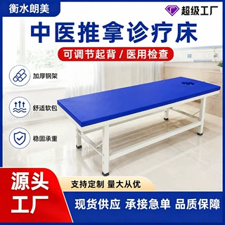 可调节起背中医推拿诊疗床 厂家直销医用检查诊断床