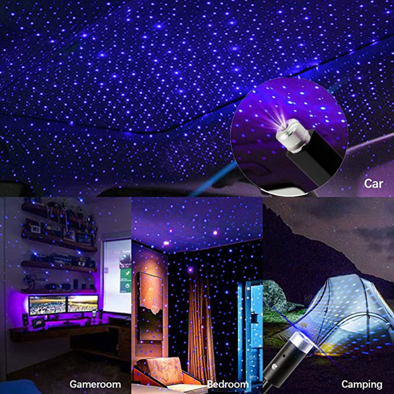 Romantic LED Car Roof Star Night Light