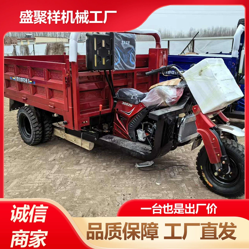 Экспортная модель трехколесного мотоцикла для внешней торговли, Национальный IV, с водяным охлаждением, масляным тормозом, тяжелый бензиновый трицикл.