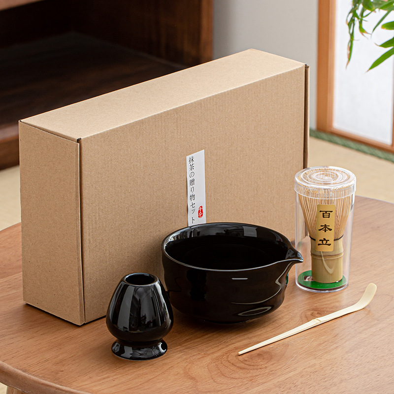Ceremonia de matcha japonesa transfronteriza Tazón de matcha de cerámica Tazón de té