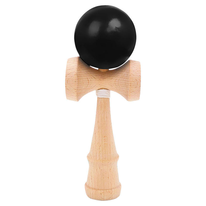 Madera agrietada espada bola espada jade mordida tía Kendama niños ancianos tradicional puzzle juguetes de habilidad bola al por mayor