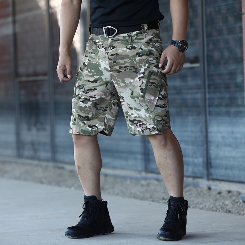 Suministro directo de fábrica pantalones cortos tácticos 1x9 resistentes al desgaste pantalones tácticos de la ciudad monos pantalones de entrenamiento pantalones de camuflaje