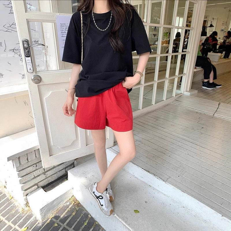 "Boylish Boyfriend Pants" Cool Little Boy Style ~ Washed Cotton Shorts with Large Pockets for Five Days a Week