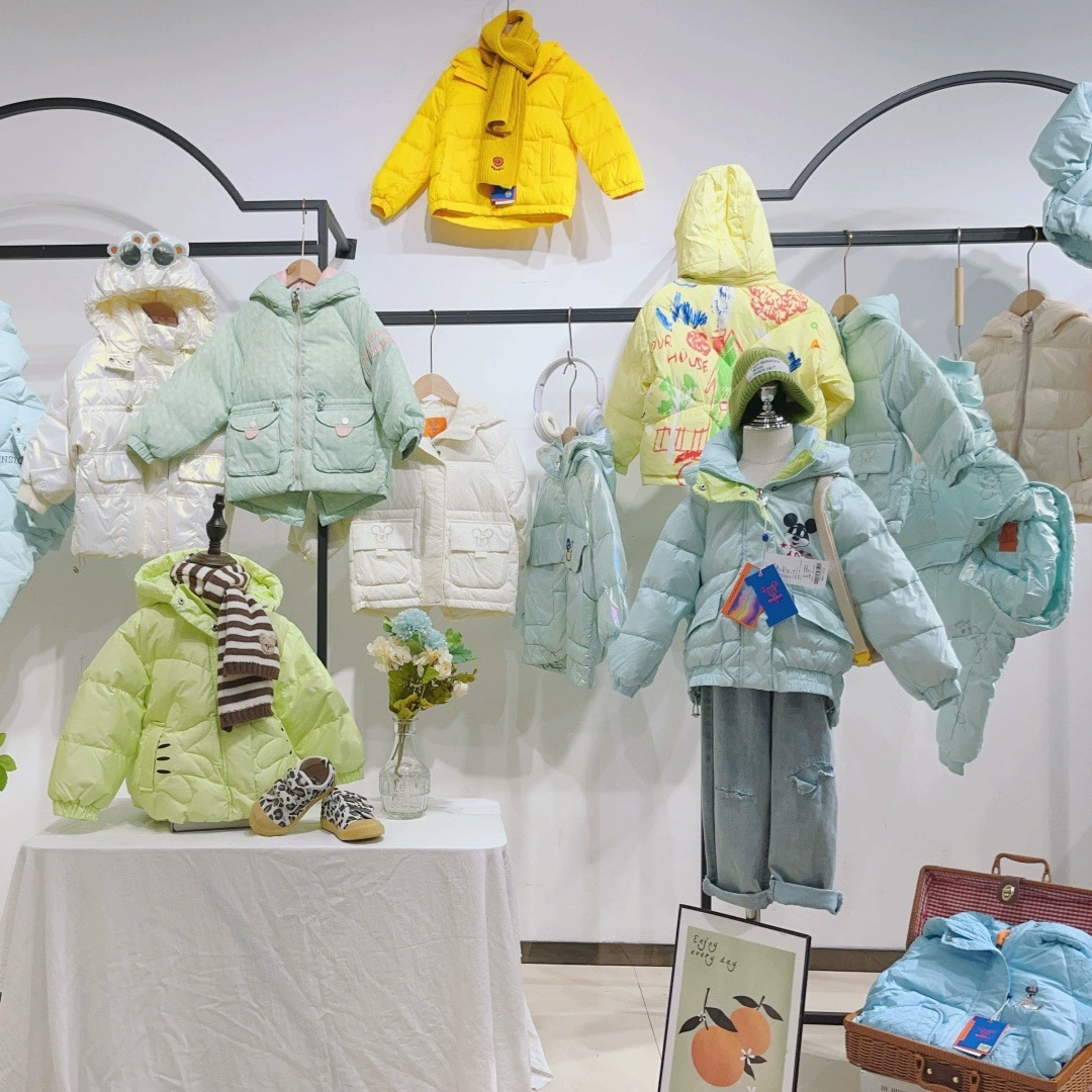 Остатки складских запасов ABC Balai: оптовая продажа детской зимней и осенней одежды, брендовые детские пуховики, финальная оплата.