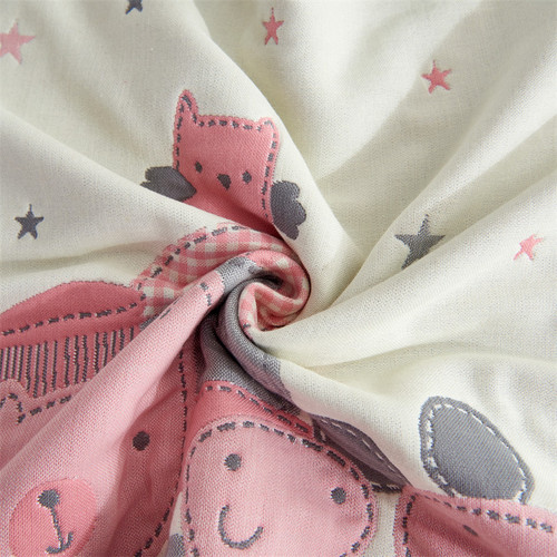 Simple Japanese undyed cotton multi-layer cotton gauze pillow cover 100% cotton thickened soft and breathable pillow cover can be used in all seasons