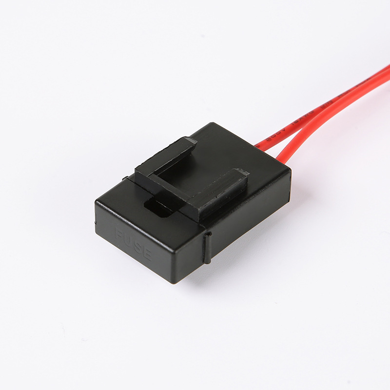 BX2017B保险丝座保险丝盒汽车保险丝座红色保险丝盒车用保险管