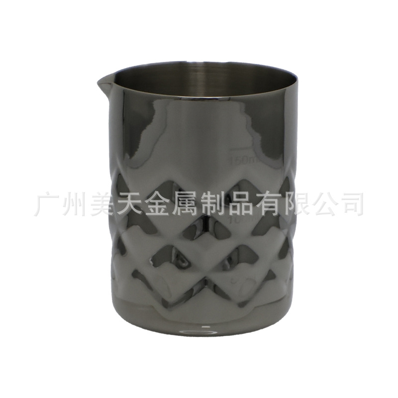 200ml 검정색 도금 메쉬 컵 노즐