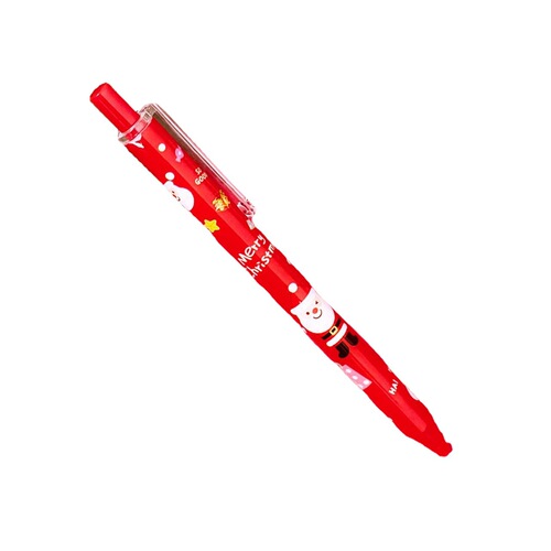 Christmas Action Neutral Pen Student Pressure Type Water Pen Writing Signature Brush Test Pen Christmas Gift Stationery Wholesale