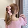 South Korean goods with bow, ponytail, spring cute hair accessory