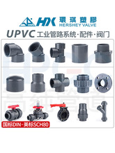 �h��UPVC�aо׃��ֱͨ����������DIN����SCH80����PVC�������^