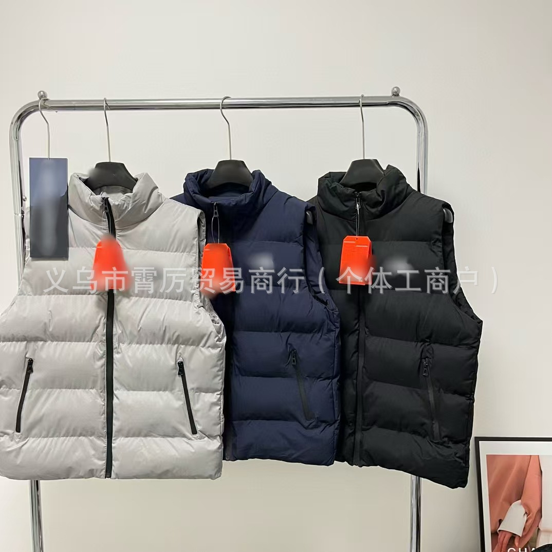 北情侣羽绒棉马甲男士女士秋冬季保暖户外百搭高颜值经典三色款批