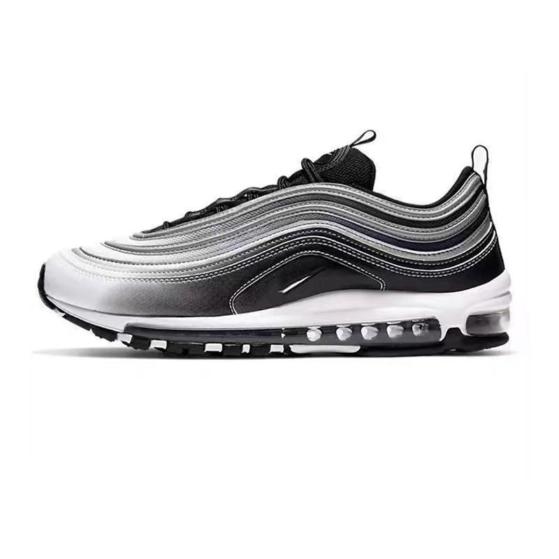 Putian Factory Foreign Trade AirMAX97 Retro Bullet Full Palm Air Cushion Men's and Women's Casual Sports Running Shoes