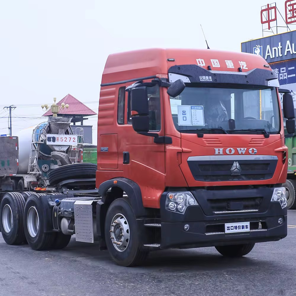 Sinotruk Howo 400-Horsepower Tractor Truck, Semi-Trailer Tractor Head, Heavy Truck Head, 6X4 Tractor Trailer Head