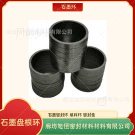 高压纯石墨盘根环，钢丝，镍丝，适用于耐高温耐腐蚀介质泵阀密封