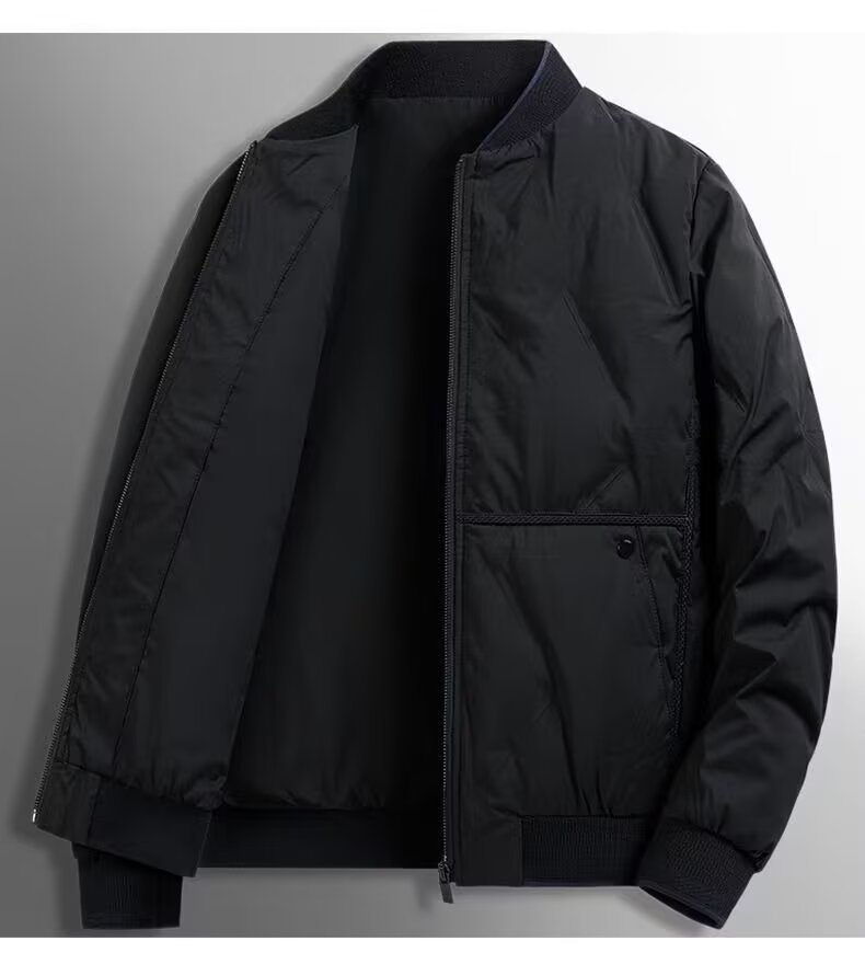 Trendy Men's Baseball Collar Casual Loose And Versatile Flying Jacket On Top Of Clothes_voghion.com