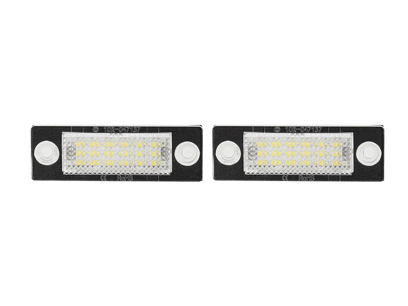 LED License Plate Light for Volkswagen Golf Jetta Caddy Touran MK5 Passat B5.5 B6 Skoda