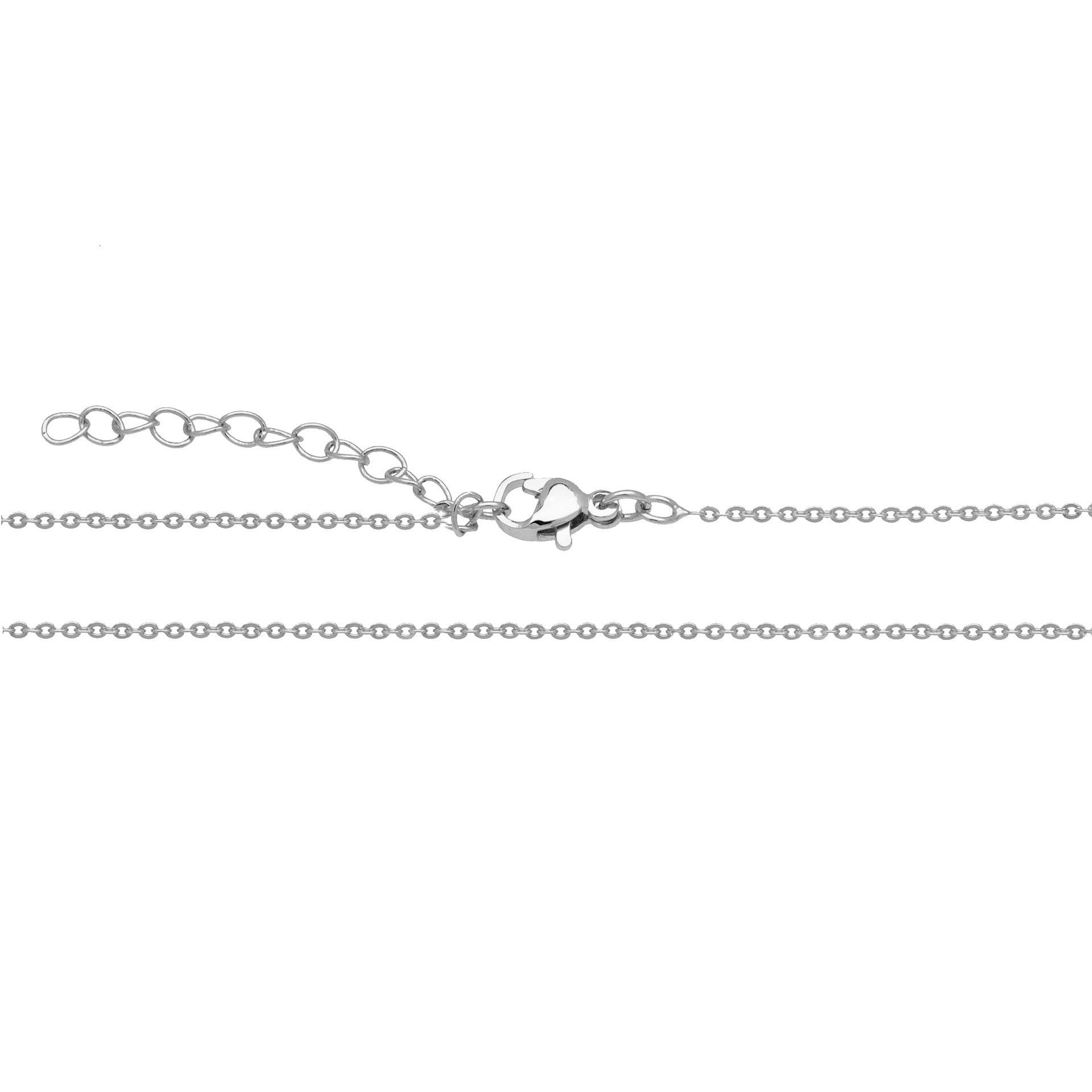 6g Weight 18K Gold Plated Plating Material Necklace Classification Copper Chain Material cable chain, box chain Chain Type 1 Piece Quantity Daily Occasion Copper Material Solid Color Pattern Women's Gender Simple Style, IG Style Style Copper 18K Gold Plated Solid Color Necklace 8