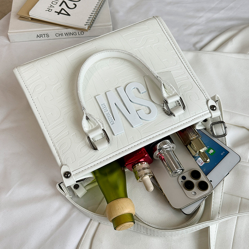 Bolso de hombro transfronterizo, personalidad femenina, letra, tendencia de la moda, bolso de mano, casual, salvaje, bandolera de gran capacidad